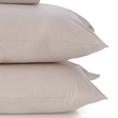 Jogo de Cama King 3 Peças Altenburg Malha Fio Penteado 100% Algodão Bege
