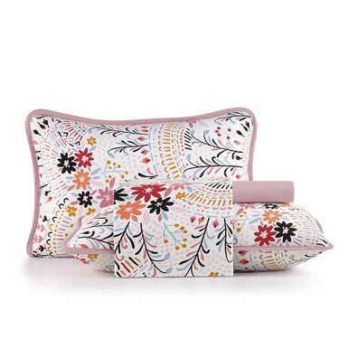Jogo de Cama King 3 peças Altenburg Malha Fio Penteado 100% Algodão Chloé