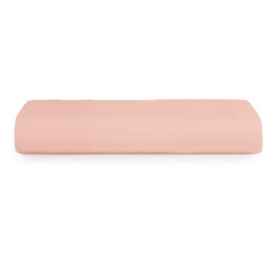 Lençol com Elástico Queen Altenburg Percal 180 Fios Neutral Rosa