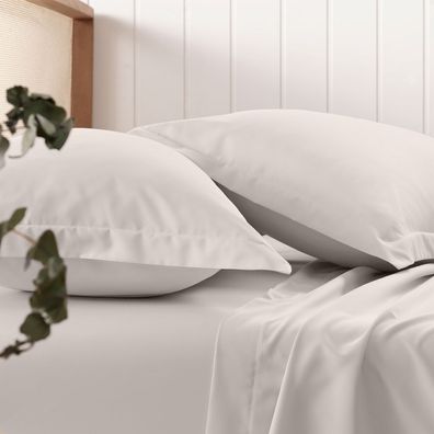 Lençol com Elástico King Altenburg Toque Acetinado Branco