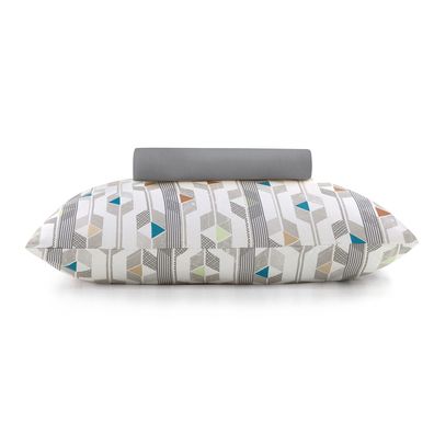 Jogo de Cama Solteiro King 2 peças Altenburg Malha Fio Penteado 100% Algodão System