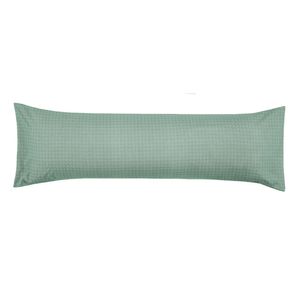 Fronha Body Pillow Altenburg Toque Acetinado 40cm x 130cm Play Verde