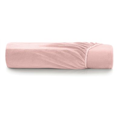 Lençol com Elástico King Altenburg Blend Plush Rosa