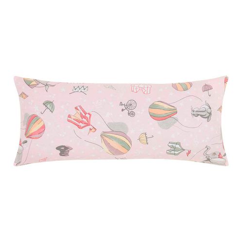 Travesseiro Body Pillow Altenburg Mundo Kids Malha Fio Penteado Espetáculo Rosa