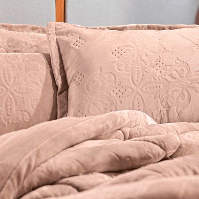 Edredom Solteiro Altenburg Blend Elegance Bellatrix Rosa