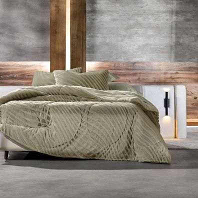 Edredom King Altenburg Blend Luxo Chenille Verde