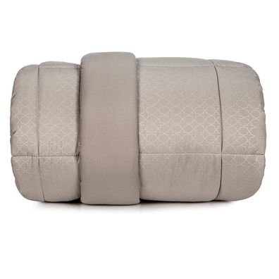 Edredom Casal Altenburg Toque Acetinado Embossed Geo Provençal
