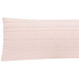 Porta Travesseiro Body Pillow Altenburg Toque Acetinado Ultrawave Tex Play Rosa