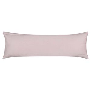 Porta Travesseiro Body Pillow Altenburg Malha Fio Penteado 100% Algodão Rosa