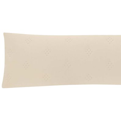 Porta Travesseiro Body Pillow Altenburg Toque Acetinado Ultrawave Diamond Bege