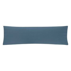 Porta Travesseiro Body Pillow Altenburg Toque Acetinado Ultrawave Línea Azul