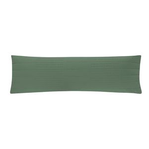 Porta Travesseiro Body Pillow Altenburg Toque Acetinado Ultrawave Línea Verde