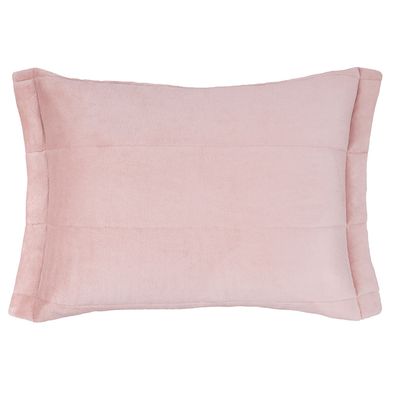 Porta Travesseiro Altenburg Blend Malha 50cm x 70cm Rosa