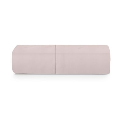 Lençol Superior Queen Altenburg Percal 180 Fios Neutral Rosa