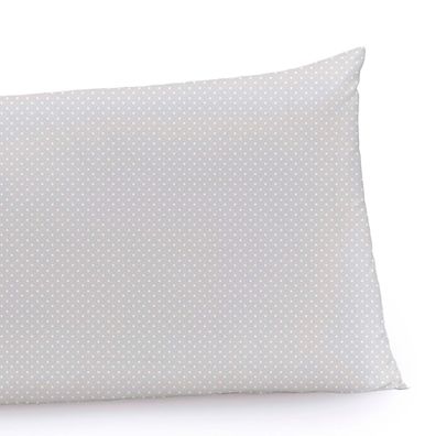 Fronha Body Pillow Altenburg Algodão Lux 200 Fios 100% Algodão Inspire 40cm x 1,30m Cinza