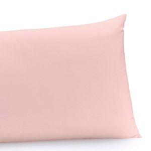 Fronha Body Pillow Altenburg Algodão Lux 200 Fios 100% Algodão 40cm x 1,30m Rosa