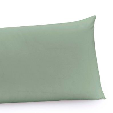 Fronha Body Pillow Altenburg Algodão Lux 200 Fios 40cm x 130cm Verde