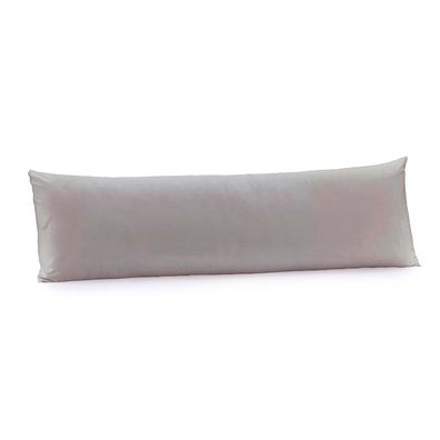 Fronha Body Pillow Altenburg Algodão Lux 200 Fios 100% Algodão 40cm x 1,30m Cinza