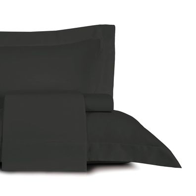 Jogo de Cama King Altenburg Cetim Sublime 300 Fios Preto