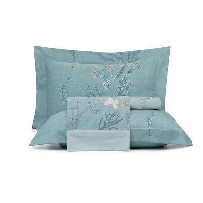 Jogo de Cama Solteiro 3 peças Altenburg Algodão Lux 200 Fios Studio Floral