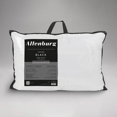 Travesseiro Altenburg Black 46cm x 66cm