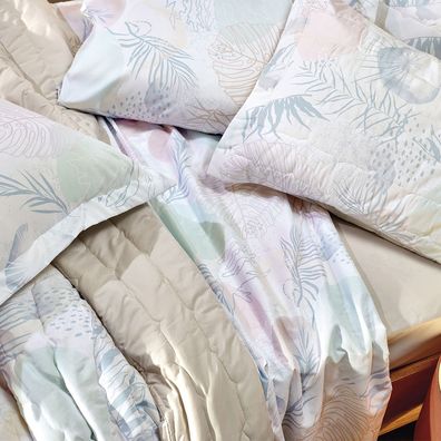 Jogo de Cama Queen 4 Peças Altenburg Toque Acetinado Fresh Jungle