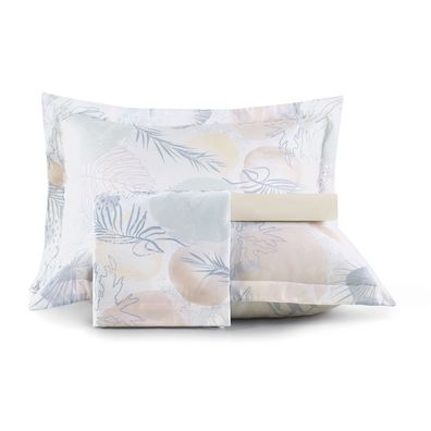 Jogo de Cama Queen 4 Peças Altenburg Toque Acetinado Fresh Jungle