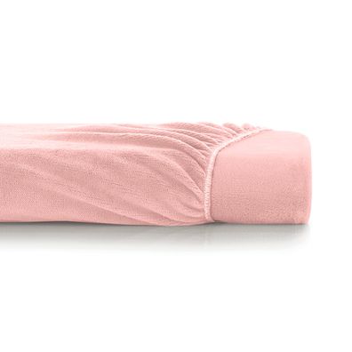 Lençol com Elástico Casal Altenburg Blend Plush Rosa