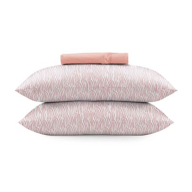 Jogo de Cama Queen Altenburg Bossa 03 Rosa