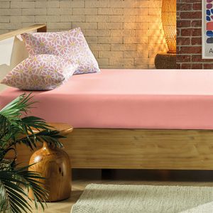 Jogo de Cama King Altenburg Brisa 03 Rosa