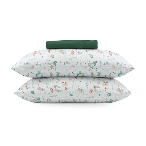 Jogo de Cama King Altenburg Brisa 05 Verde