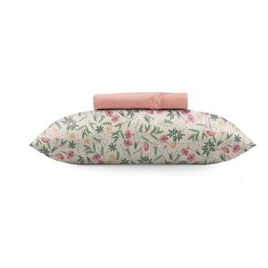 Jogo de Cama Solteiro Altenburg Brisa 02 Rosa