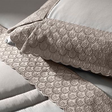 Jogo de Cama Queen Altenburg Bordados em Cetim 300 Fios Barnot