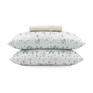 Jogo de Cama King Altenburg Brisa 05 Bege