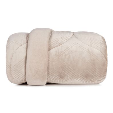 Edredom Queen Altenburg Blend Elegance Wall Street Cinza