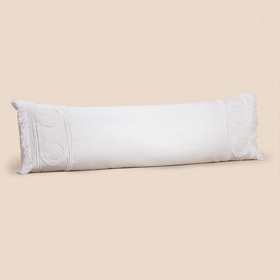 Fronha Body Pillow Altenburg Haus Cetim de Algodão 300 Fios Boreal 40cm x 1,30m