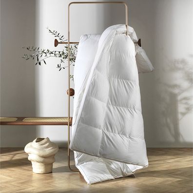 Pillow Top Casal Altenburg Plumi Gold Cetim 233 Fios Branco