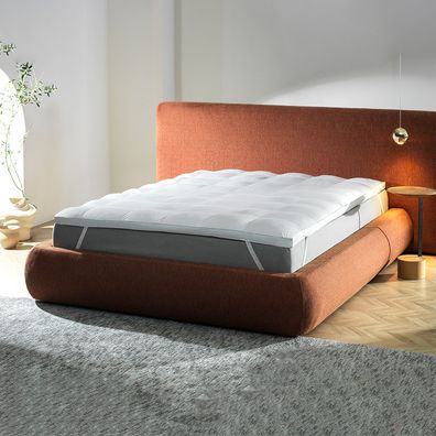 Pillow Top Queen Altenburg Plumi Gold Cetim 233 Fios Branco
