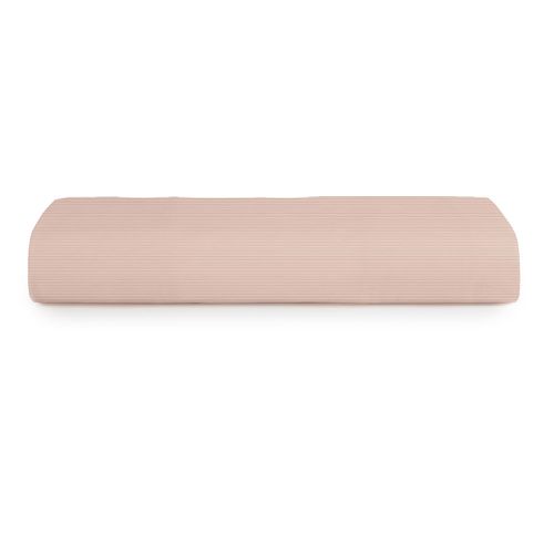 Lençol Superior Queen Altenburg Percal 180 Fios Neutral Rosa Lunar