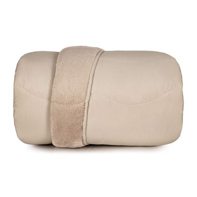 Edredom Casal Altenburg Blend Comfort Sherpa Bege