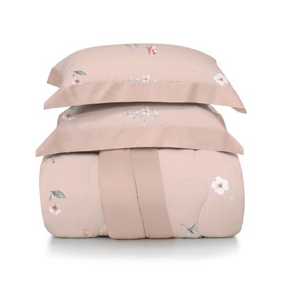 Jogo de Edredom King Altenburg Cetim 300 Fios Petit Flora