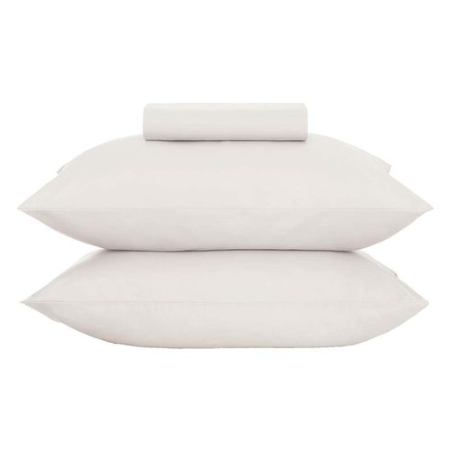 Jogo de Cama King 3 Peças Altenburg Toque Acetinado Branco