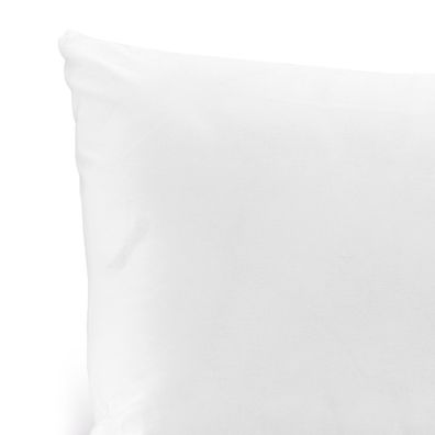 Fronha Body Pillow Altenburg Toque Acetinado 40cm x 130cm Branco