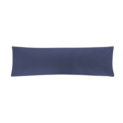 Porta Travesseiro Body Pillow Altenburg Toque Acetinado Ultrawave Cristal Azul