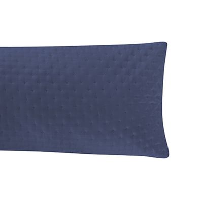 Porta Travesseiro Body Pillow Altenburg Toque Acetinado Ultrawave Cristal Azul