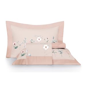 Jogo de Cama Casal Altenburg Cetim 300 Fios Petit Flora