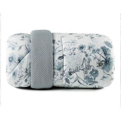 Edredom King Altenburg Malha Fio Penteado Porcelana