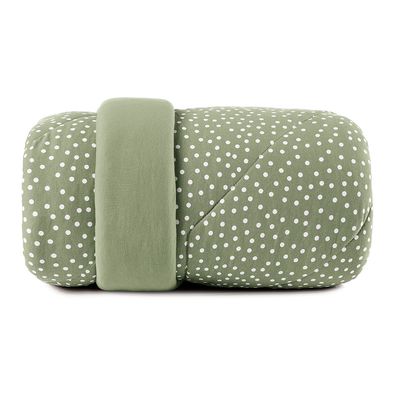 Edredom Queen Altenburg Malha Fio Penteado Bits Verde