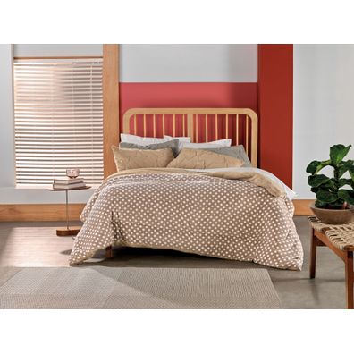 Edredom Casal Altenburg Blend Comfort Duo Maxi Poá Beige