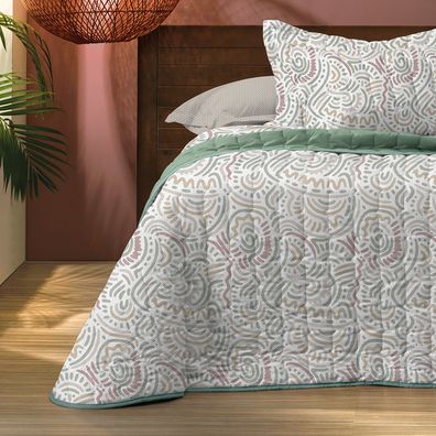 Jogo de Colcha King Altenburg Toque Acetinado Painel